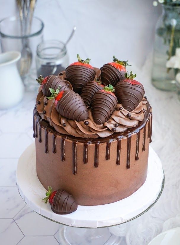 Chocolate Strawberry Drip