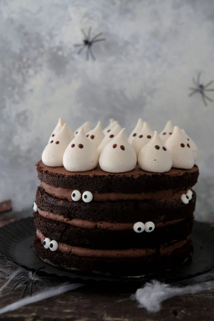 Ghost Halloween Cake