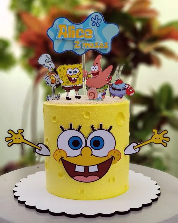 SpongeBob Party Cake