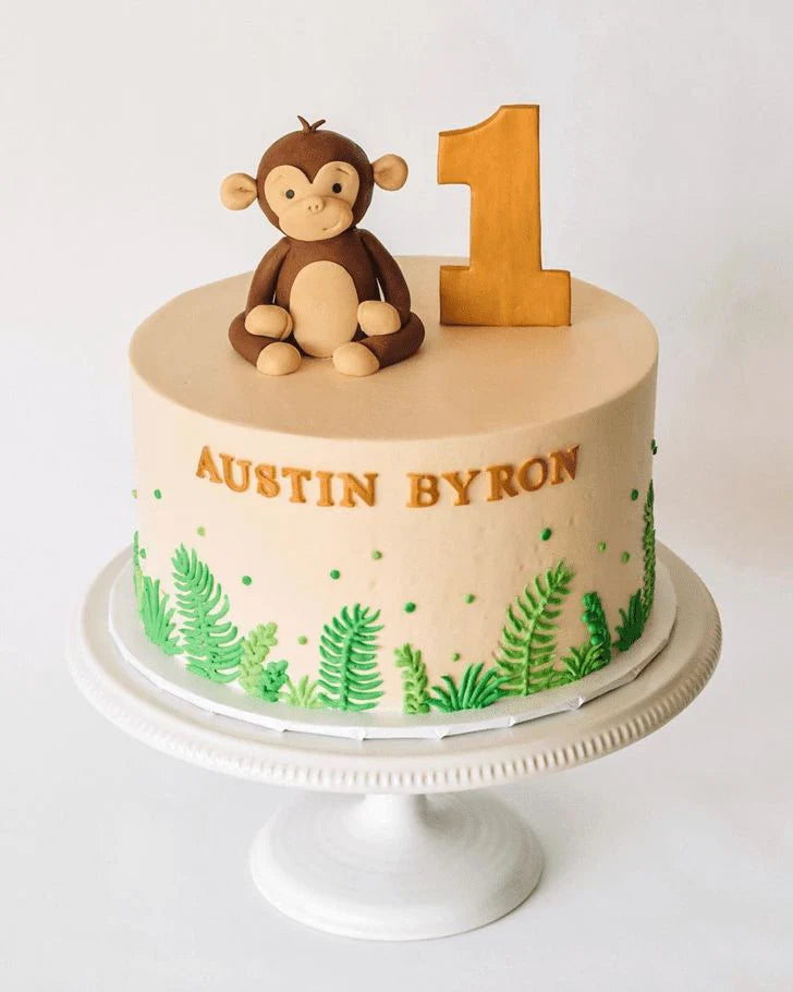Monkey Jungle Cake