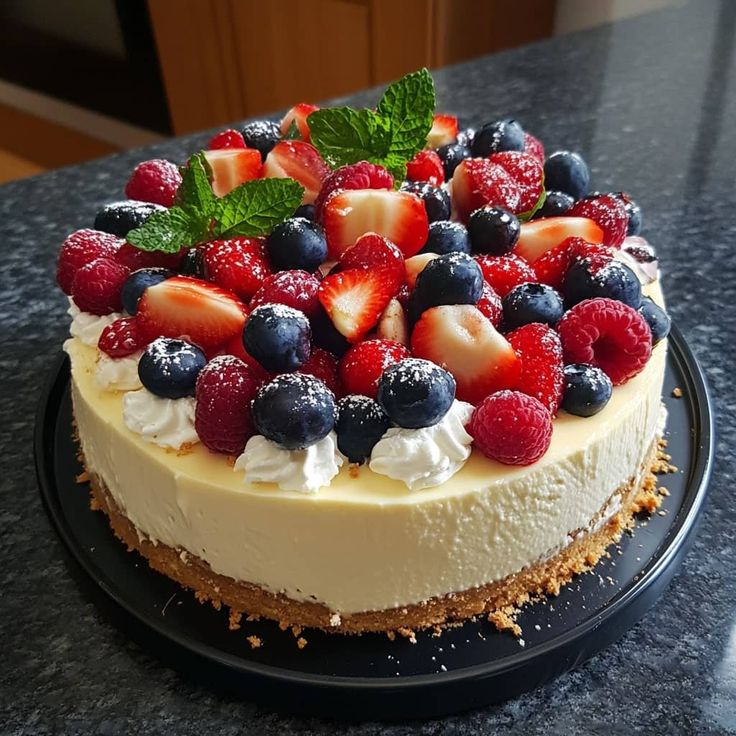 Mixed Berry Cheesecake
