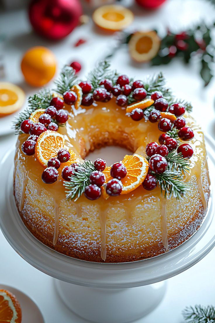 Cranberry Citrus Ring