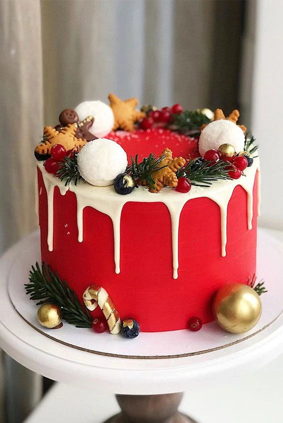 Red Velvet Christmas Magic Cake