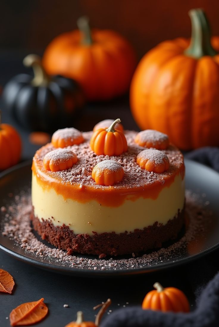 Mini Pumpkin Cheesecake