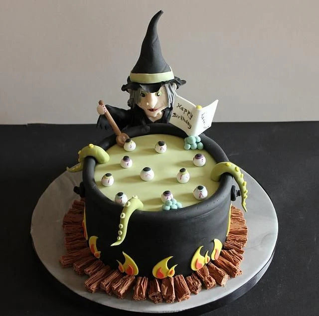 Witch’s Cauldron Magic Cake