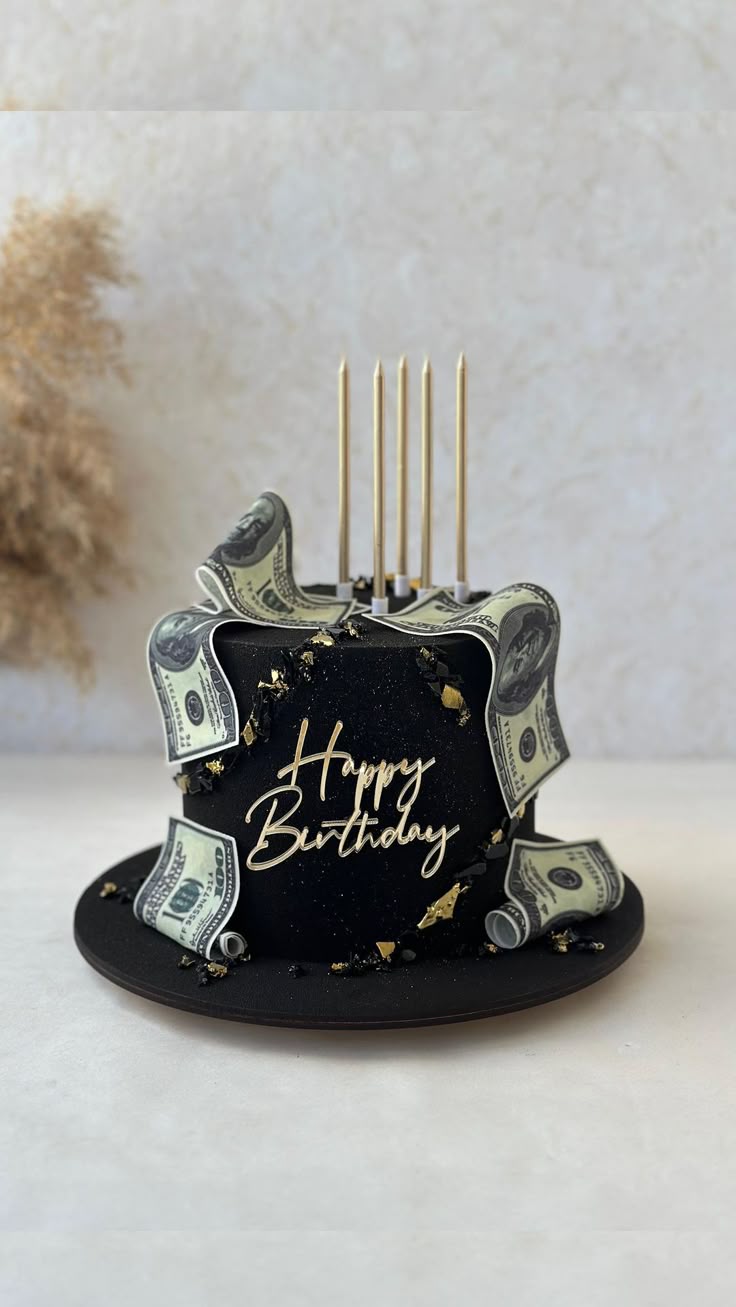 Money Money Birthday Cake