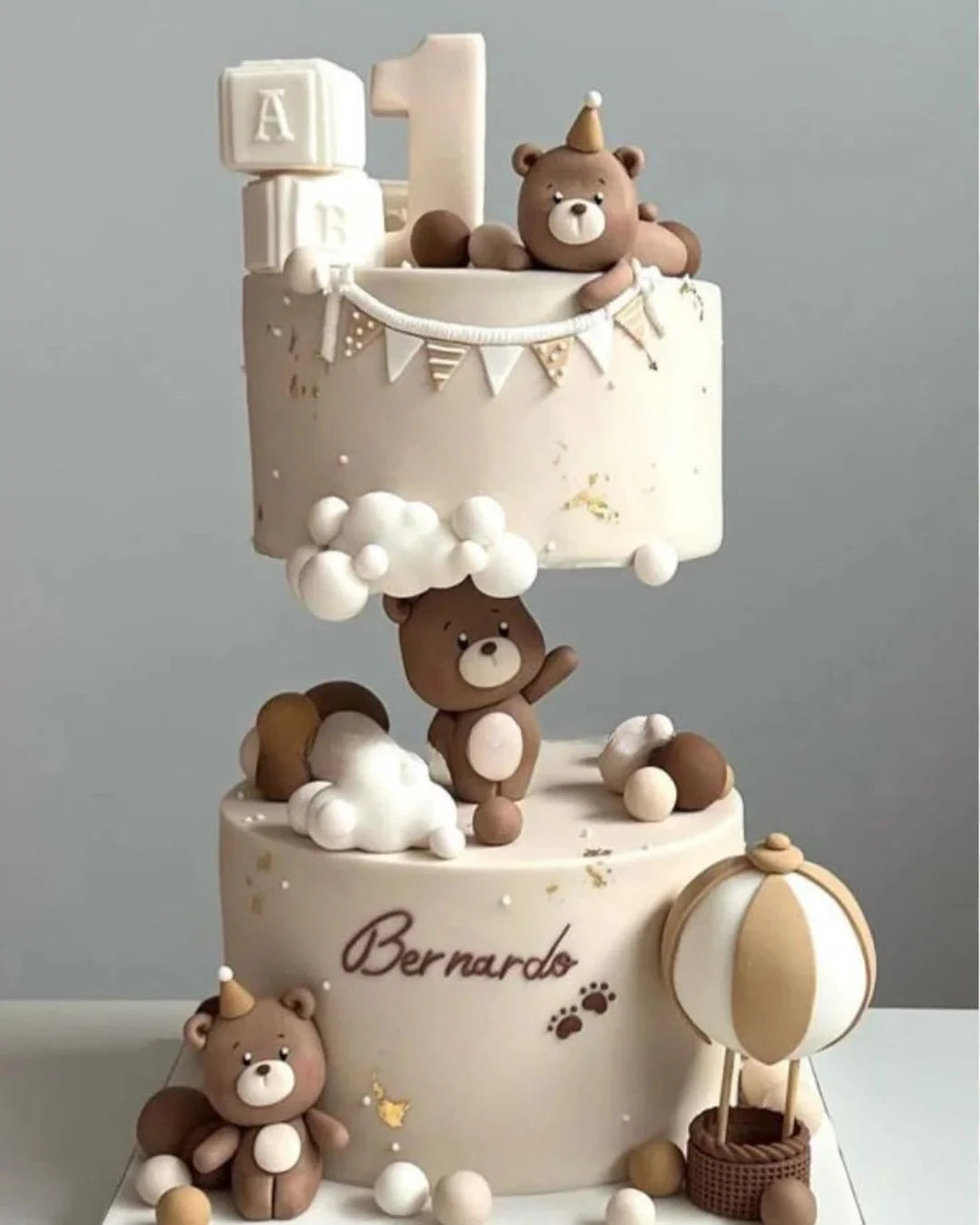 Bear Stacked Cake