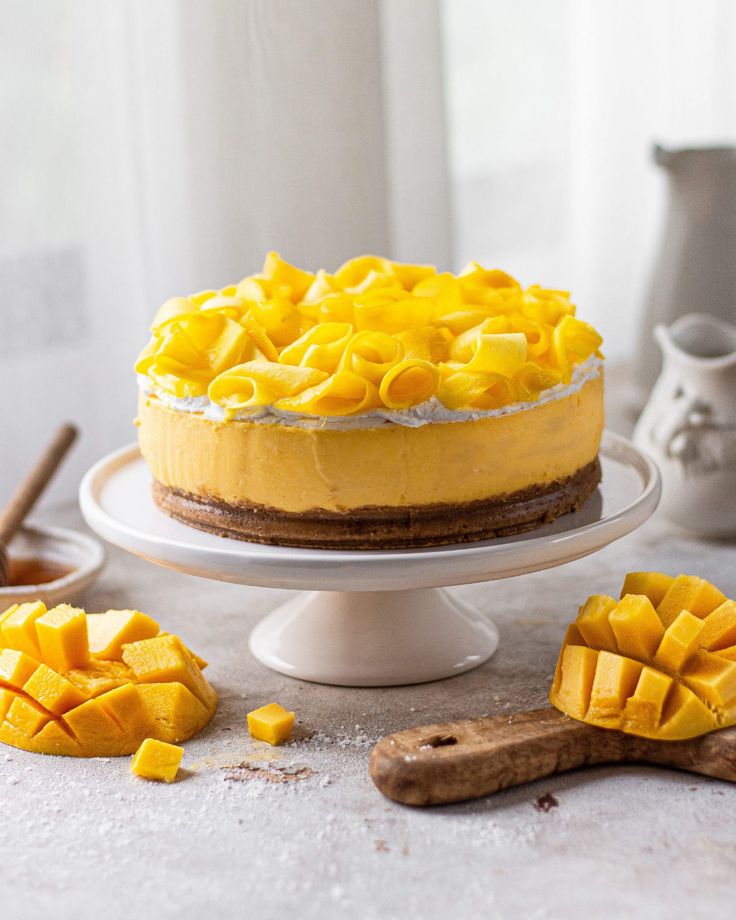 Mango Cheesecake Layer