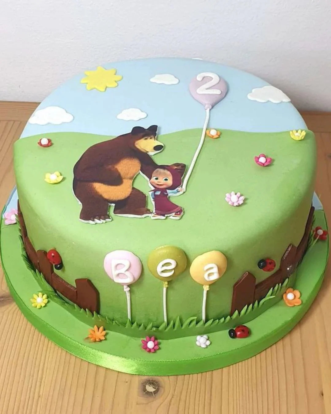 Bear Birthday Cake