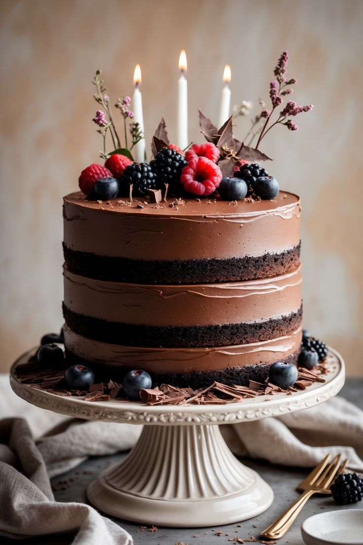 Birthday-Perfect Chocolate Cake