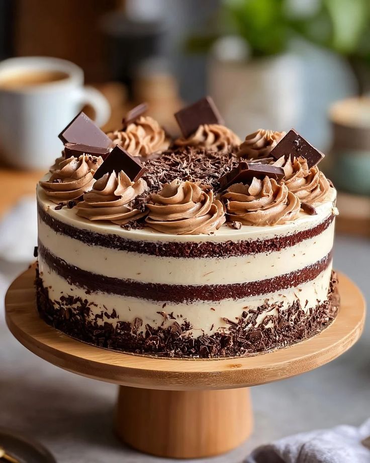 Coffee and Chocolate Sponge Cake