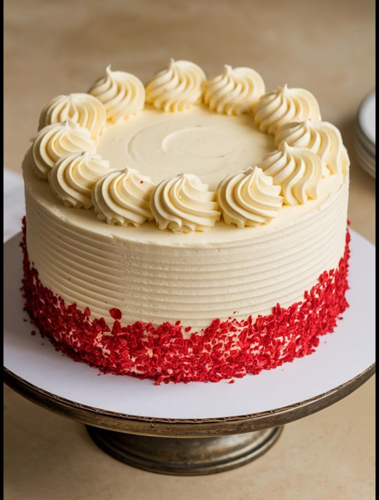 Red velvet mud cake