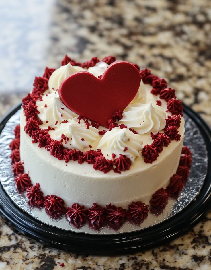 Red Velvet Cake Valentine Day