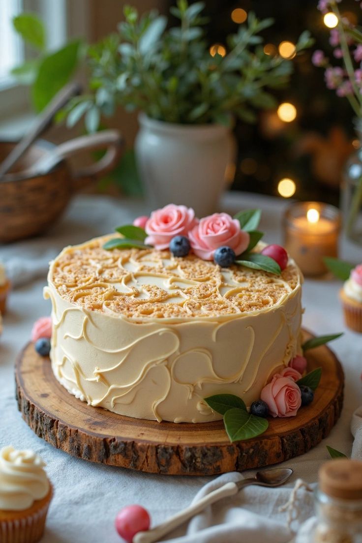 Sparkling Vanilla Cake