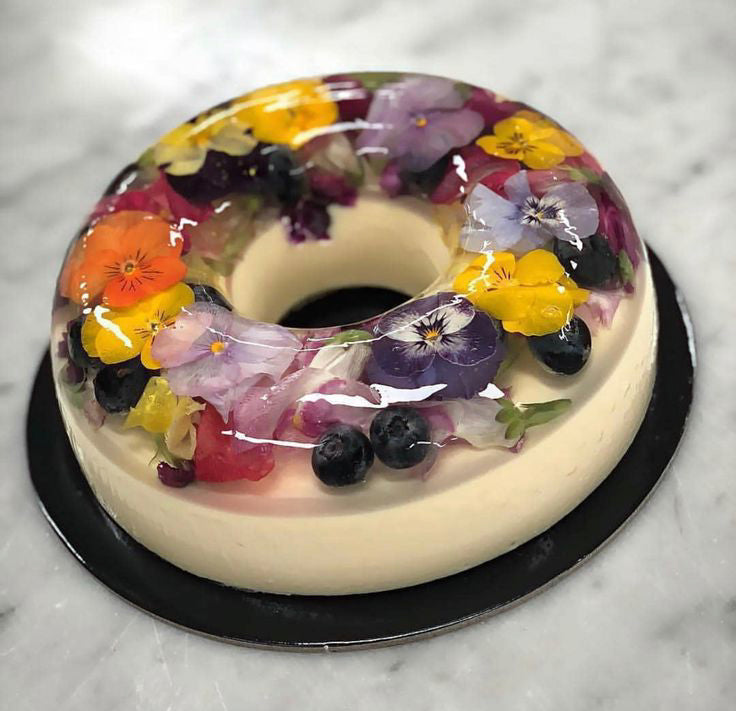 Floral Berry Bundt Jelly