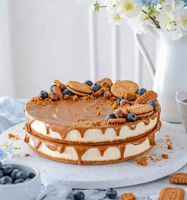 Blueberry Mint Classic Cheesecake